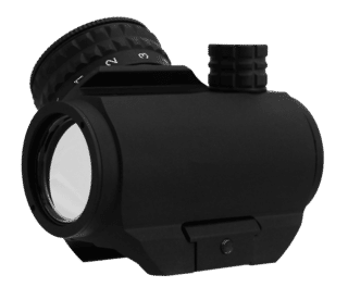 The TacFire Dual Illuminated low-profile red dot is made to withstand frequent, heavy use without damage.